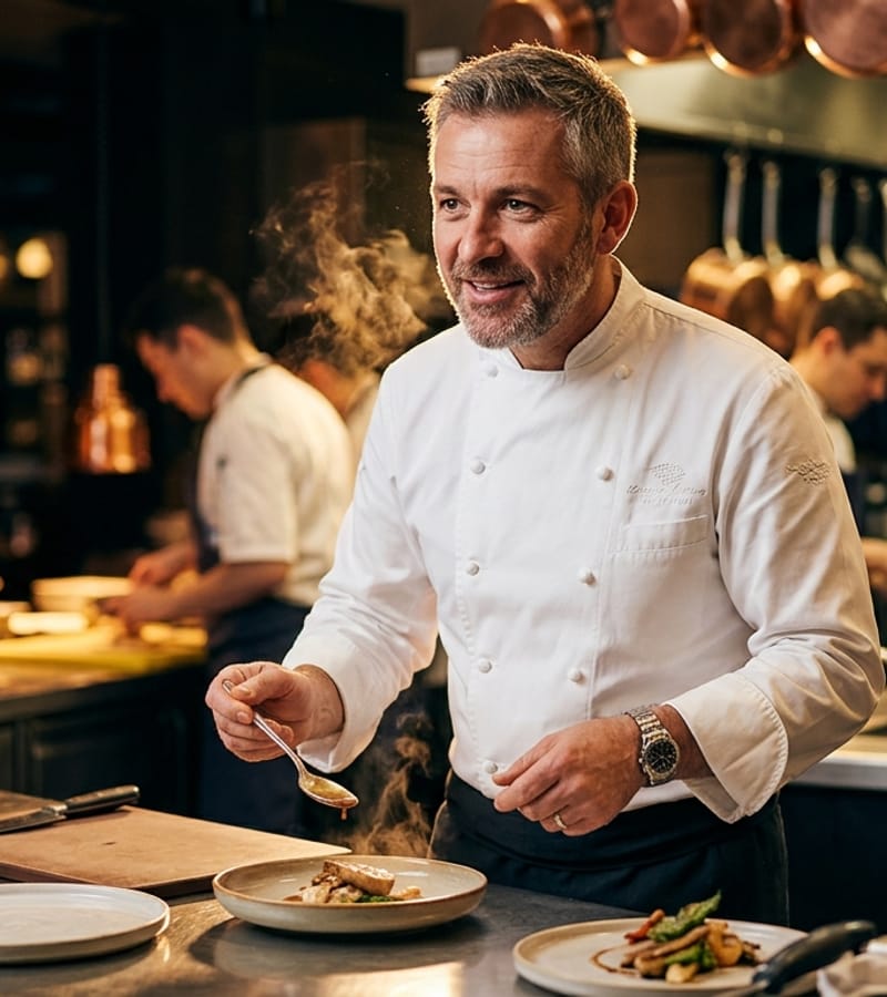 Executive Chef Marco Conti at Lumina — Michelin-starred Italian fine dining